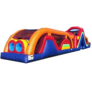 Inflatable Bouncy Castle Assault Course , Warrior Dash Obstacle Course