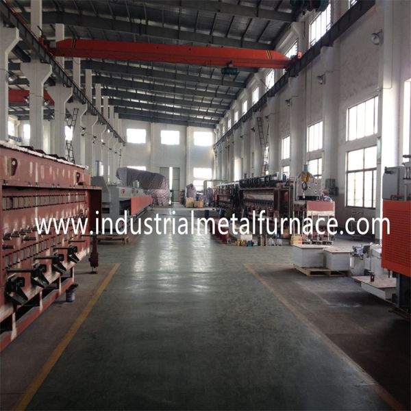 150kg/H Electrical Mesh Belt Heat Treatment Furnace Resistance Heating Quenching Tempering