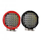 185W 9 Inch Led Car Spotlights IP 68 Round Led Spot Light Fixtures For Optional