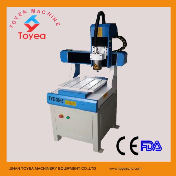 Cheap mini CNC Router metal milling machine with hybrid servo motors with low noise for sale