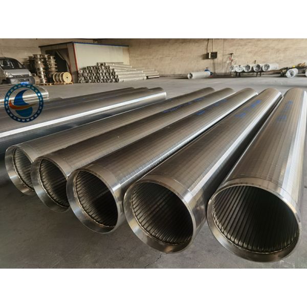 SS304 Slot 40 Continuous Slot Wire Wrapped Screen For Sand Control