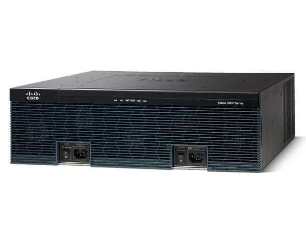 Cheap CISCO3925/K9 Cisco 3925 ISR - Router - Ethernet, Fast Ethernet, Gigabit Ethernet - Cisco IOS IP Base - 3U - External for sale