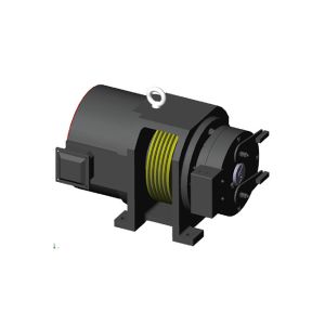 China Pm Permanent Magnet Synchronous Elevator Gearless Traction Machine For Elevator on sale