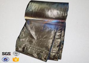 Quality Aluminum Coated Fiberglass Fire Retardant Blanket For Welding 17oz wholesale