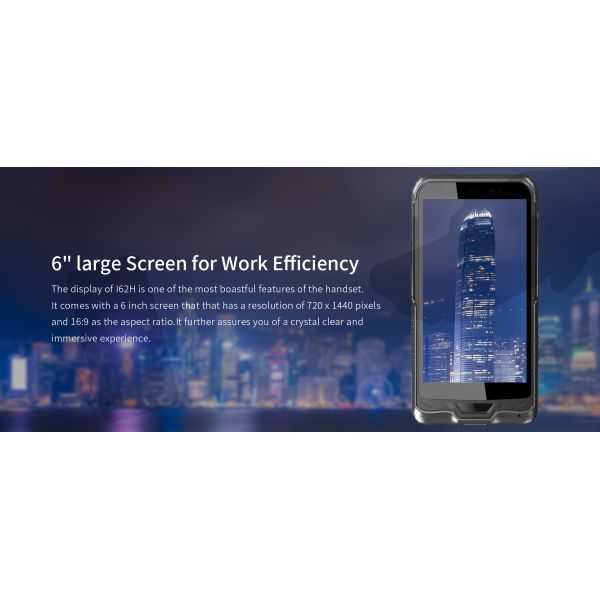 IP65 NFC 2D Scanner 4G LTE BT WiFi 6 inch Win10 Handheld Mobile Computer for ODM/OEM