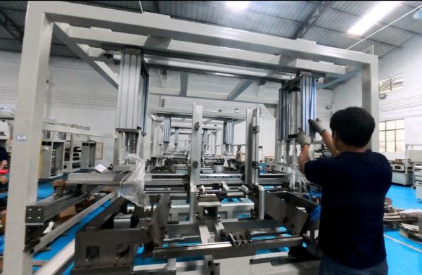 Semi-automatic Radiator Core Builder Machine With Indenter 3 Within Maximum Core