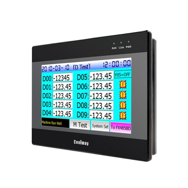 7 Inch Modbus Hmi Plc All In One Plc Programmable Controller 24digital Input