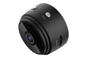 China CMOS Sensor Wifi Mini Security Camera , Mini Wifi Hidden Spy Camera Wireless on sale