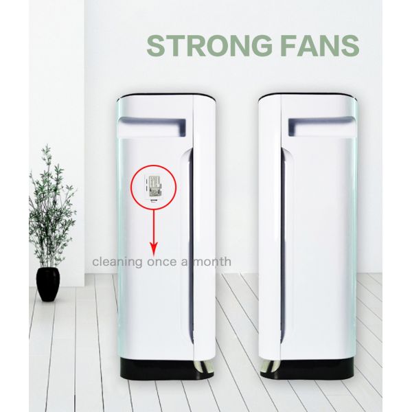 Homefish H12 H13 Hepa Filter Humidifying Air Purifier 330M3/H