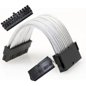 24 Pin ATX RGB Sleeved Cable Software Synchronization ARGB decorative Extension cord Cable Kit 5V 3Pin Synchronous single head