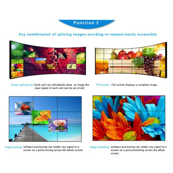 JCVISION LCD Video Wall Display 43inch LCD HD Seamless Video Wall
