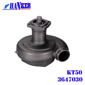 Quality Semi Automatic Diesel Cummins Engine Forklift Water Pump KT50 3647030 wholesale