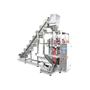 100g Salad Automated Packing Machine Pillow Bag Shape 4000ML Volume