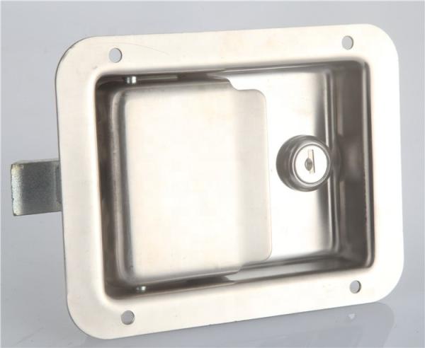 Cheap Tralior Auto Parts Tool Box Locks Paddle Handle Latch With Brass Key for sale
