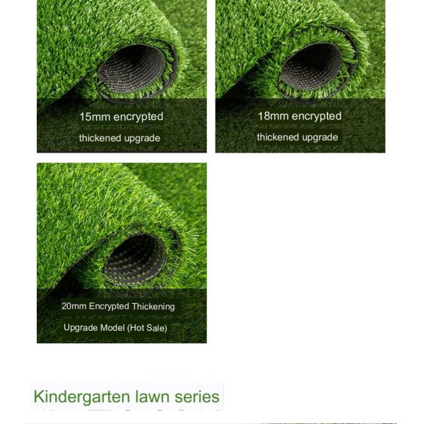 Custom Artificial Landscaping Synthetic Grass PP Woven Outdoor