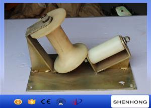China ISO Approval Two Roller Cable Pulling Roller Guide Push Pull Cables on sale