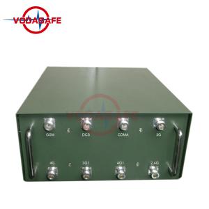 Quality 8 RF Antennas Electronic Signal Jammer , Manpack Signal Jamming Device Not Stop Working wholesale