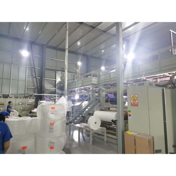 China Supplier PLA/Pet Industrial Pollution Free Non Woven Fabric Making Machine