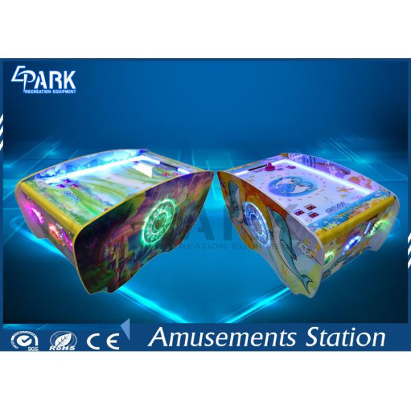 Fashion Appearance Video Arcade Game Machines For Kids Air Hokey Game