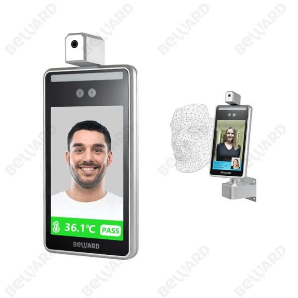 Cheap Multi Verification 300ms Face Recognition Temperature Reader Machine for sale