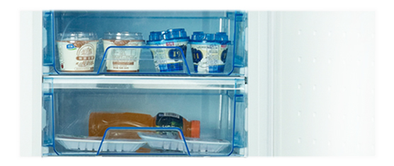 Mechanical temperature control BCD-251 DOUBLE DOOR REFRIGERATOR