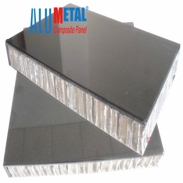 PVDF Coating Plastic Honeycomb Stone Cladding Board 200mm 1300mm