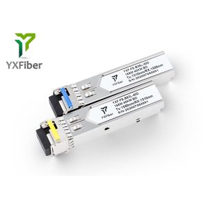 Quality Compliant MSA SFF-8472 BIDI SFP 155M SFP 40km Transceiver wholesale