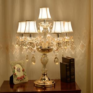 Quality Modern crystal table lamps Bedside lamp for bedroom luxury crystal table lamp(WH-MTB-121) wholesale