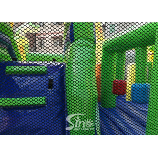 Safari World Jungle Elephant Inflatable Bouncy Castle For Kids Outdoor N Indoor Playground Fun