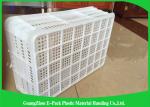 Economic Plastic Stacking Crates , Recyclable Industrial Plastic Crates Space