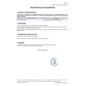 Qingzhou Golden Julong Equipment Manufacturing Co.,Ltd. Certifications