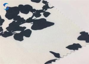 Quality 300D Printed Waterproof Fabric PU Milky Coating Waterproof wholesale