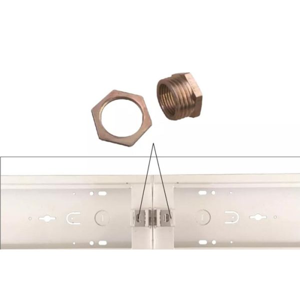 Waterproof 8 FT Linear LED Fixture 80w 3000K , Linear LED Strip Lighting 277 V