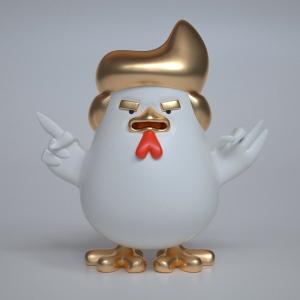 Quality Props and oddities figurine statue of dolnald trump as decoration items gift souvenir by resin wholesale