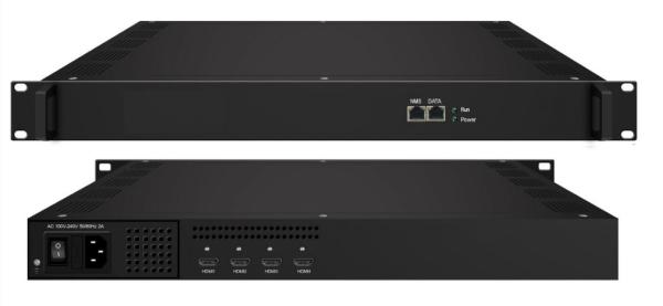 Cheap NDS3714 DVB Decoder MPEG 4 AVC/H.264 4 Channels HDMI for sale