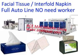 Quality V Fold Hand Towel Machine With Auto Transfer To Paper Towel Packing Machine wholesale