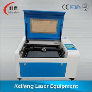 Mini high precision laser engraving machine 460 with RECI tube for Denim