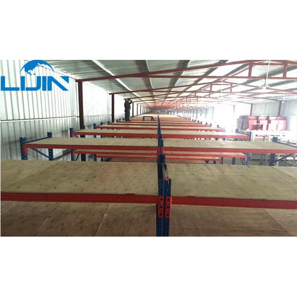 Workshop Heavy Duty Storage Racks Industrial Metal Frame Maximizes Space Saving