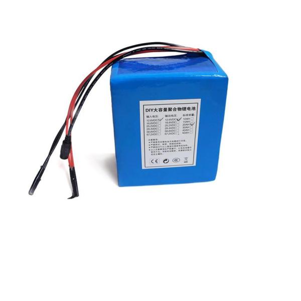 CC CV 12 Volt 20Ah Polymer Lithium Battery Pack UN38.3