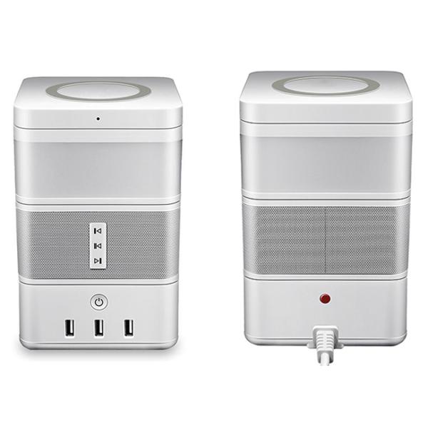 Free Combination LED Light Bluetooth Speaker , 3 USB Ports Portable Bluetooth Speakers