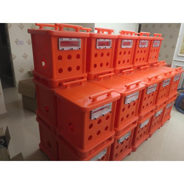 MK2 3 Phase Portable Distribution Panels IP66 With Orange Entertainment Splitter Stacker