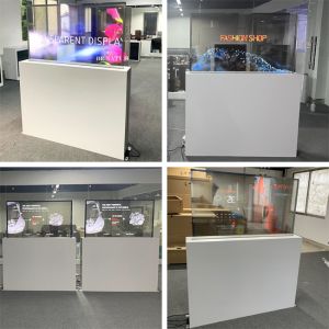 Lifting Transparent OLED Digital Signage Android Windows Transparent Touch