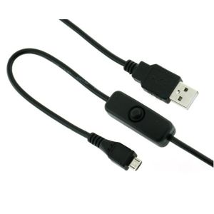 Raspberry Pi Micro USB Cable with ON / OFF Switch
