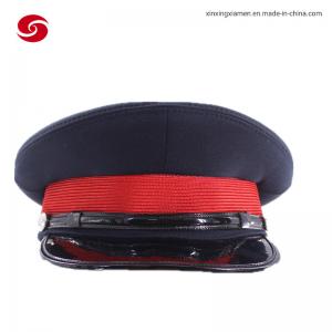 Quality Customized Design Embroidery Army Military Peaked Cap Anti Static wholesale