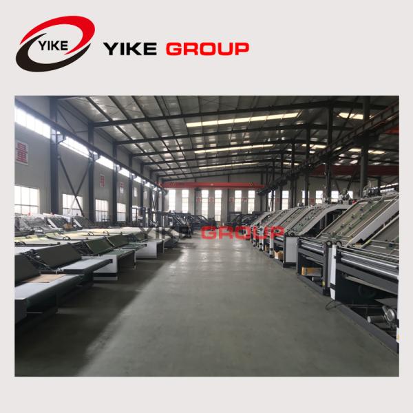 YK-1300H Semi Type Offset Printing 50HZ Flute Laminator Machine