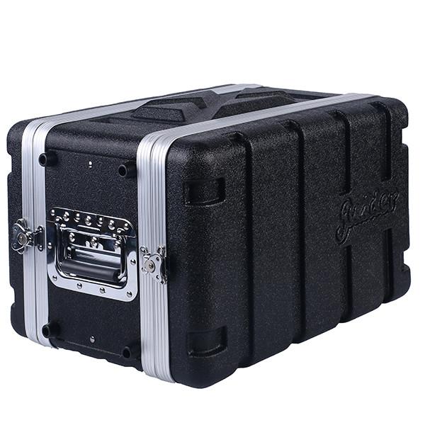 Cheap Durable  ABS 8" Depth 6u Shallow Flight Case 4X Laches for sale