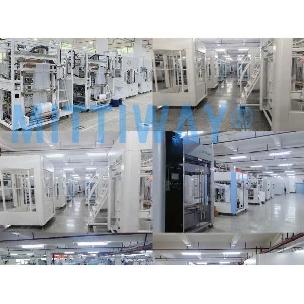 Automated poly Bag Insertion Machine Custom Plastic Bagging Machine