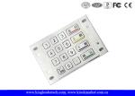 Panel Mount Numeric Metal Keypad In 4 x 4 Matrix For Game Machine And Kiosk