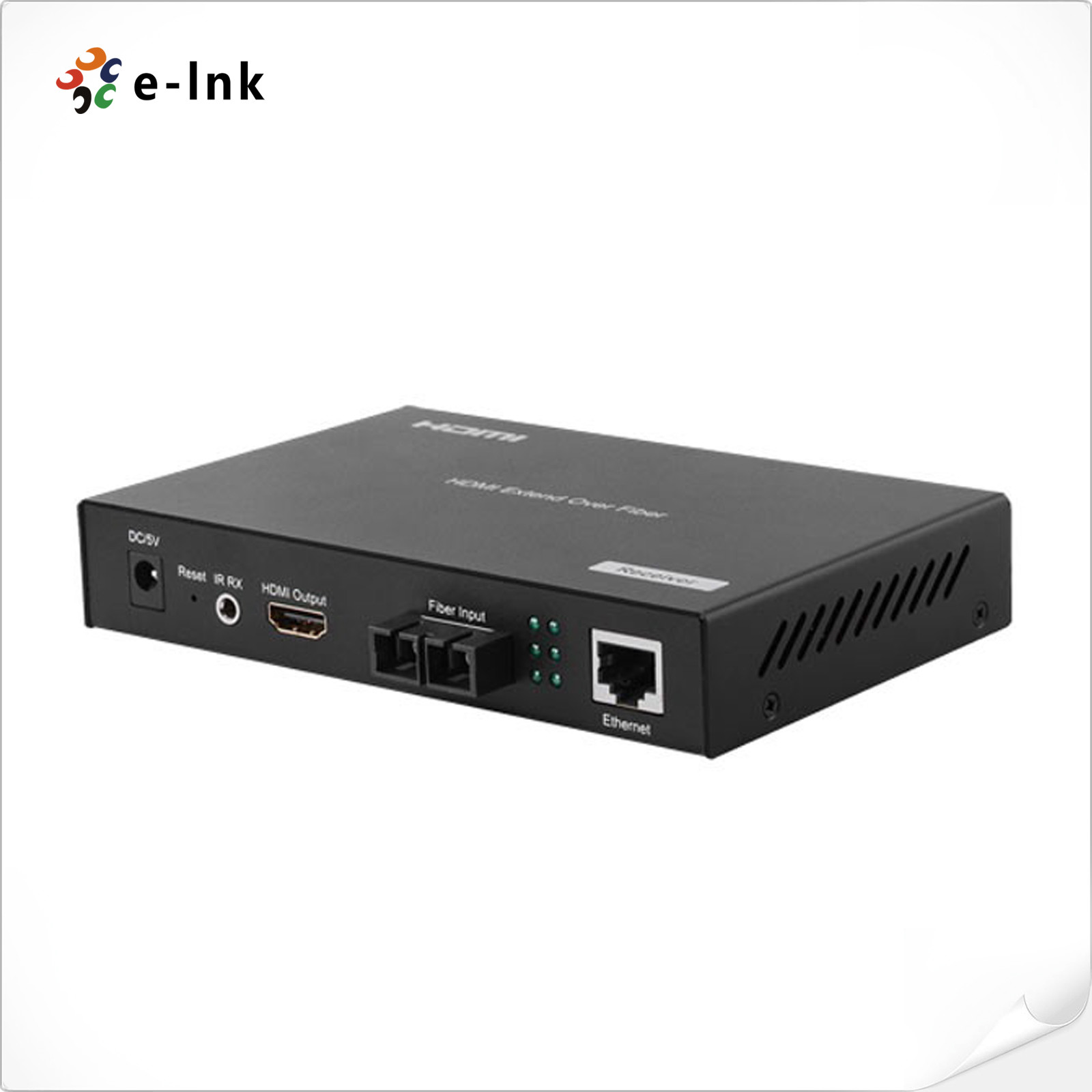 Quality HDMI Video 10/100M Ethernet Over Fiber Extender 1080P Built In IR Remote Control wholesale