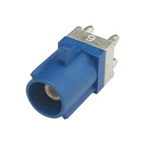 Quality Code C Blue FAKRA PCB Connector Lightweight For Automotive Video wholesale